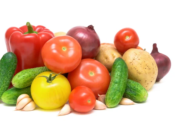 Gemengde groenten close-up — Stockfoto
