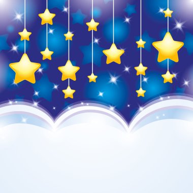 Night background clipart