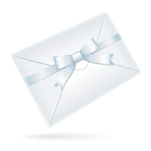 Белый конверт — стоковый вектор