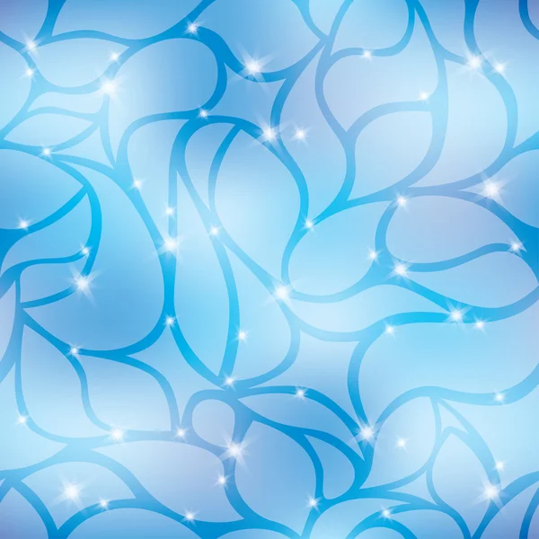 Fond abstrait bleu avec étincelle — Image vectorielle