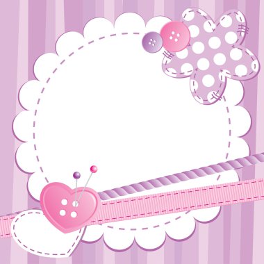 Baby frame clipart