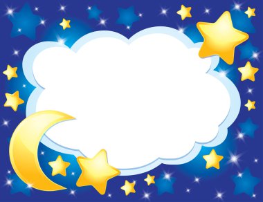 Night background clipart