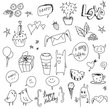 Hand Drawn clipart