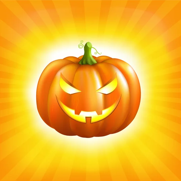 Sunburst halloween Hintergrund — Stockvektor