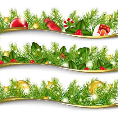 Christmas Garland Set clipart