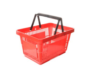 Basket for purchases clipart