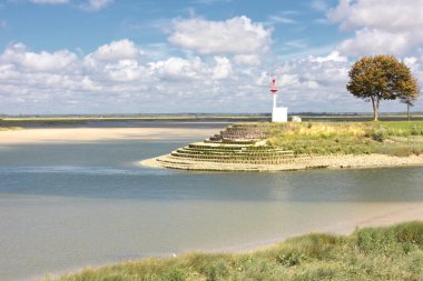 deniz manzarası, giriş portuna St valery sur somme