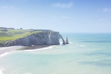 manzara, etretat, Fransa uçurumlar