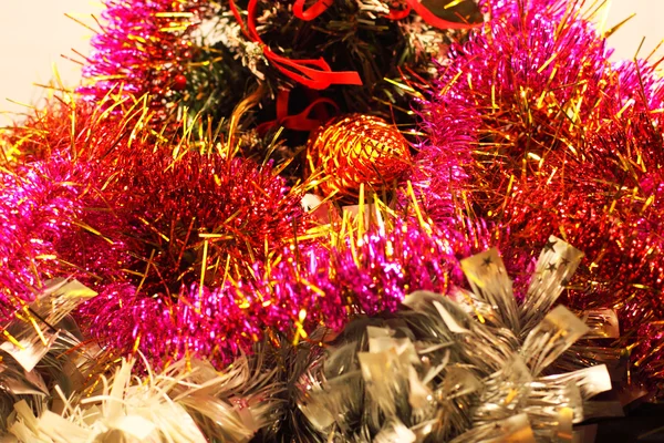 Kransar och dekorationer till jul och nyår — Stockfoto