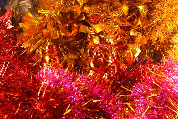 Garlands and decorations for Christmas and New Year — Stock Photo, Image
