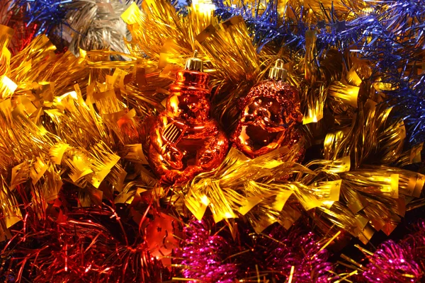 Garlands and decorations for Christmas and New Year — Stock Photo, Image