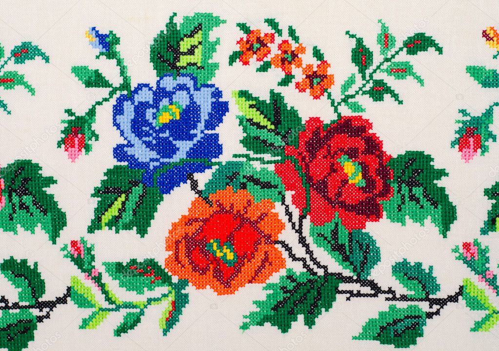 Embroidered good