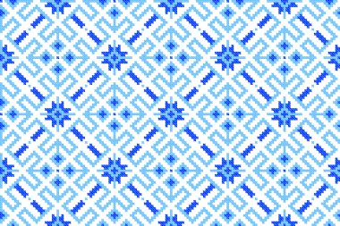 Seamless winter pattern clipart