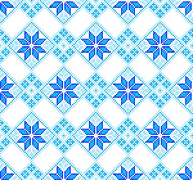 Seamless winter pattern clipart