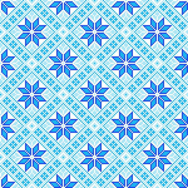 Seamless winter pattern — Stock Vector