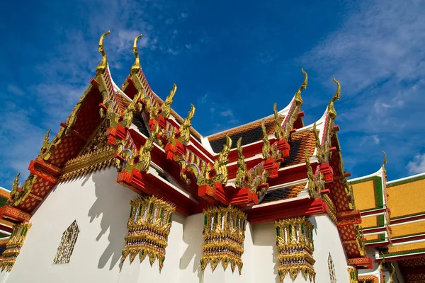 Roof of a temple — Stock Photo, Image