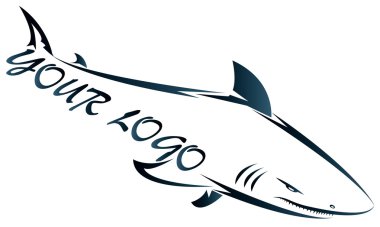 The company of the shark clipart