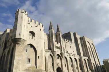 Palace of the popes in Avignon clipart