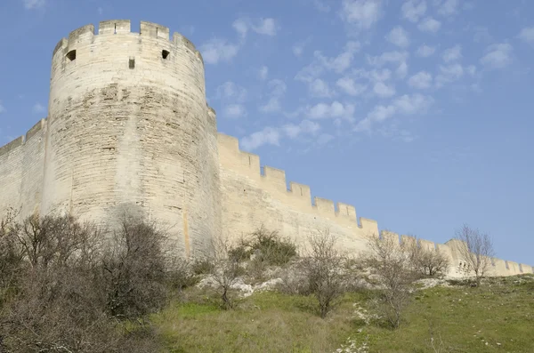 Μεσαιωνικό φρούριο, πέτρα sentinel — Φωτογραφία Αρχείου