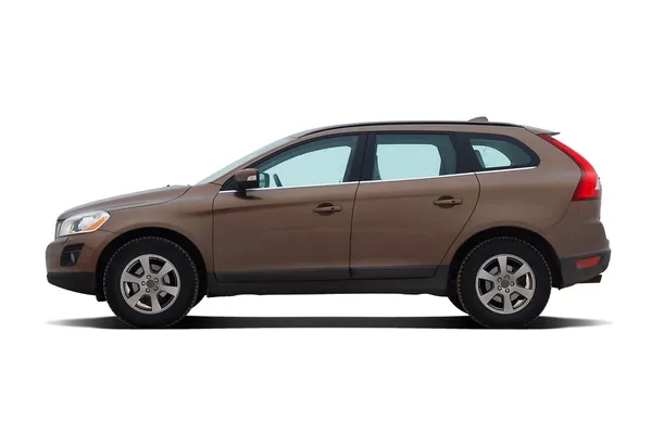 Brown luxury SUV — Stok fotoğraf