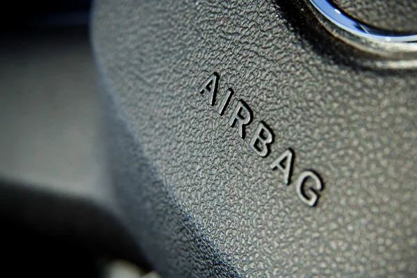Símbolo do airbag — Fotografia de Stock