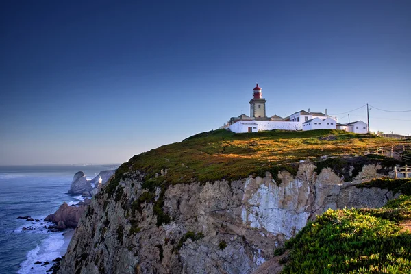 stock image Cliffs and lighthouse