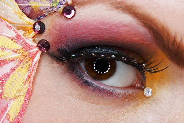 Fantasy makeup — Stock Photo, Image