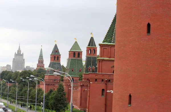Vista do Kremlin de Moscou — Fotografia de Stock