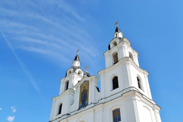 Catedral cristã em Minsk, Bielorrússia — Fotografia de Stock