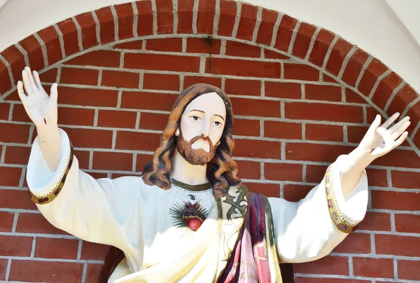 Staty av Jesus Kristus — Stockfoto