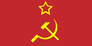 Soviet Union flag clipart