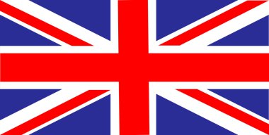 United Kingdom of Great Britain flag clipart