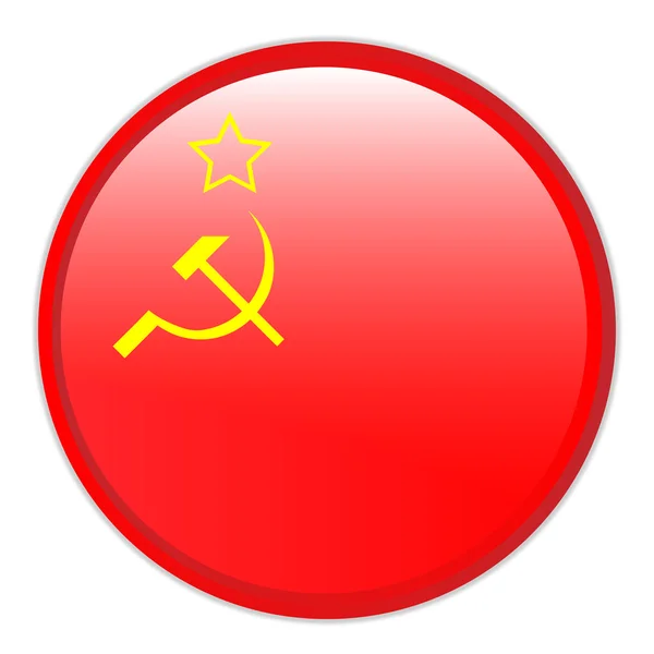Ikone der sowjetischen Gewerkschaftsflagge — Stockvektor