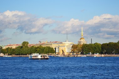 St. Petersburg - Admiralty Embankment clipart