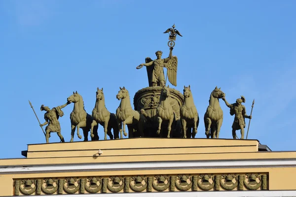 Триумфальная арка в Петербурге — стоковое фото