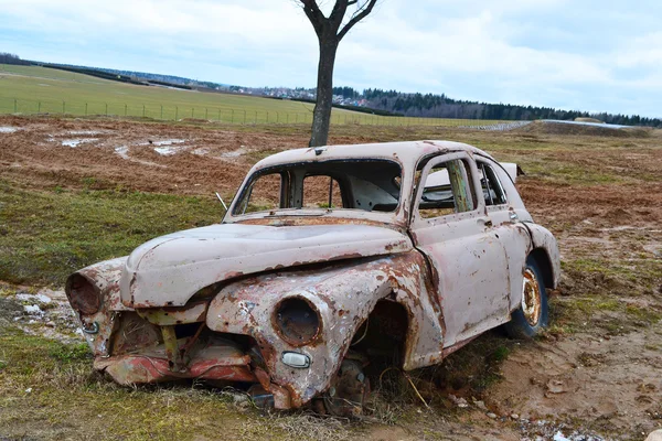 Classic russian antique car — Stock Photo, Image
