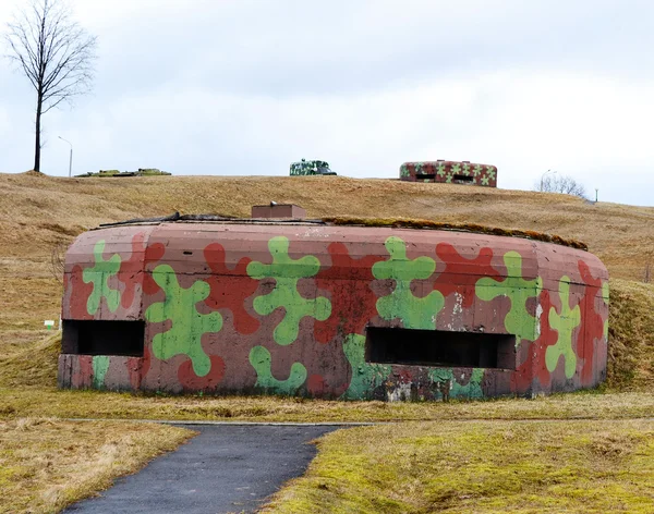 Военный бункер — стоковое фото