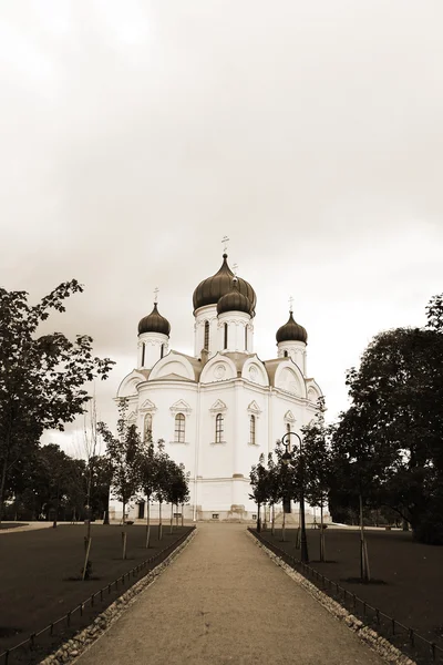 Iglesia ortodoxa. Sepia . —  Fotos de Stock