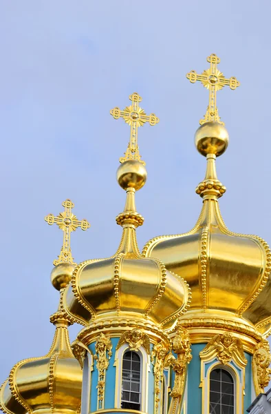 Altın cupolas — Stok fotoğraf