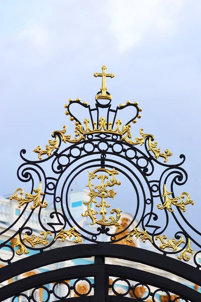 Dettagli del cancello d'oro — Foto Stock