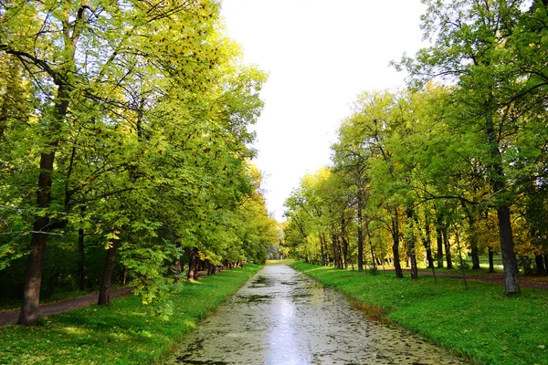 Canal en Tsarskoe Selo — Foto de Stock