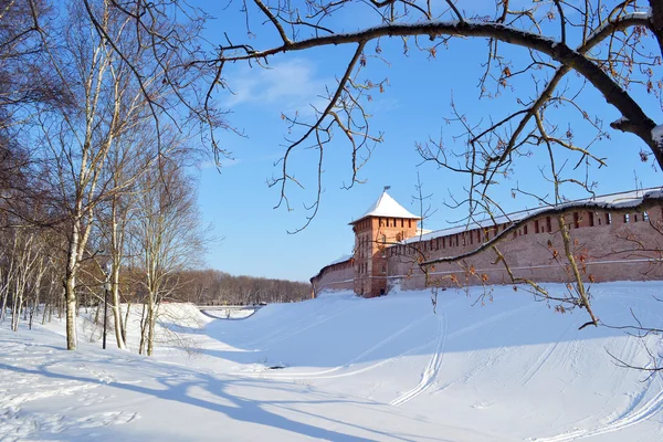 Novgorod Citadela. — Stock fotografie