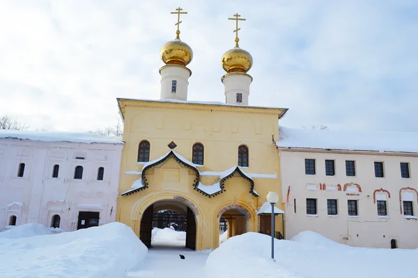 stock image Russian orthodox monastery