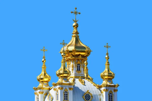 Фрагмент Петергофского дворца — стоковое фото