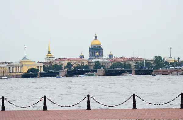 Вид на центральную часть Санкт-Петербурга — стоковое фото