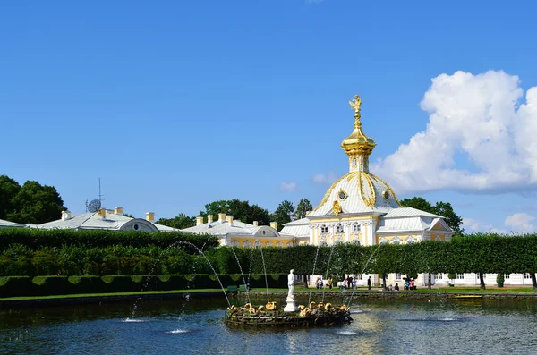 Vista de Petergof, São Petersburgo — Fotografia de Stock