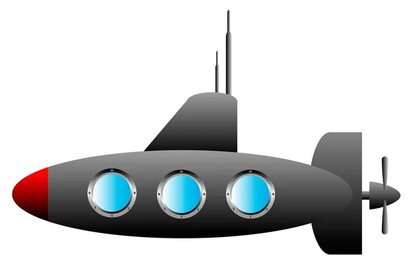 Submarino — Vector de stock