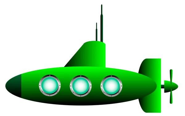 潜艇 — 图库矢量图片