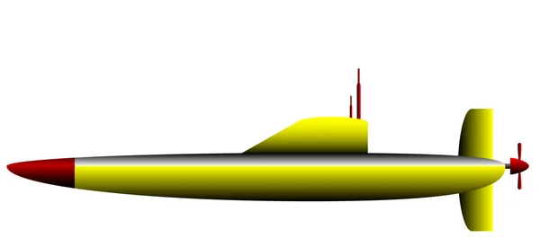 Sous-marin — Image vectorielle