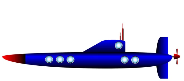 Submarino — Archivo Imágenes Vectoriales